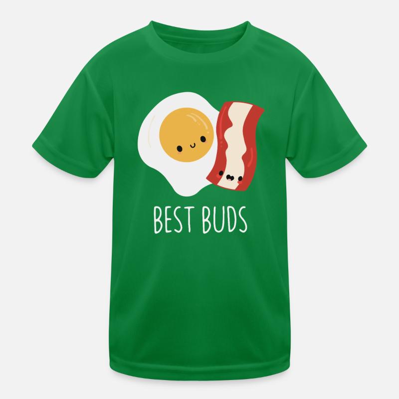 Best Buds Egg and Bacon Kids Functional T-Shirt