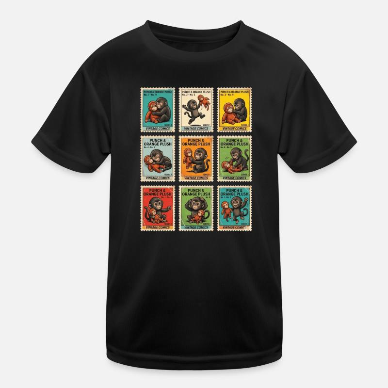 Stamps Baby Monkey Punch Kinder Funktions-T-Shirt