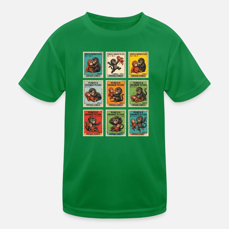 Tampons Bébé Singe Punch T-shirt sport Enfant