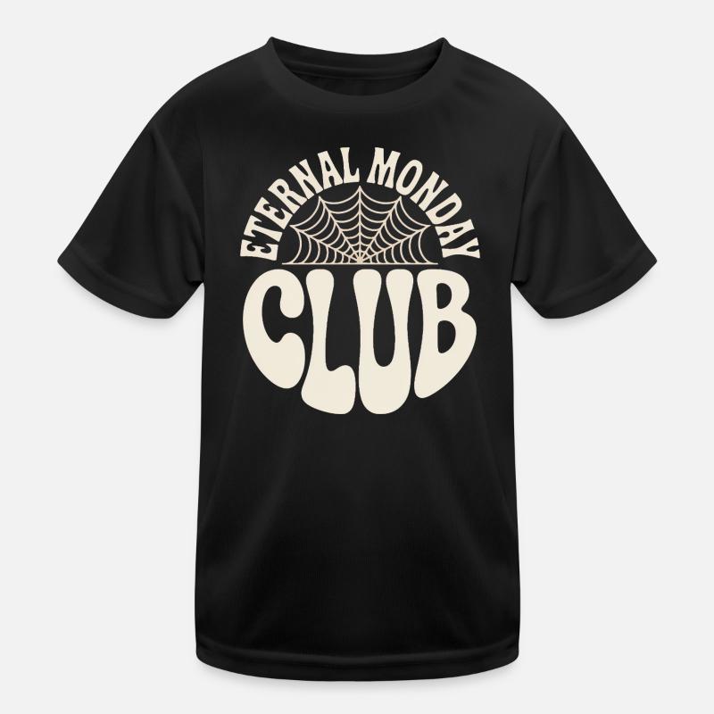 Emerald Monday Club Logo Kids Functional T-Shirt
