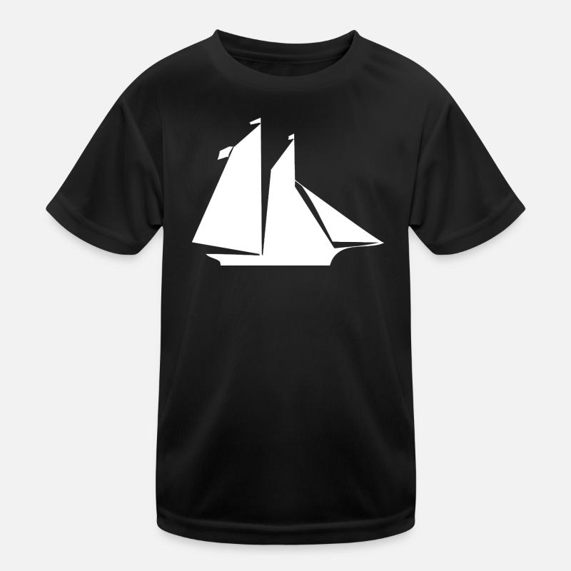 Segeln Kinder Funktions-T-Shirt
