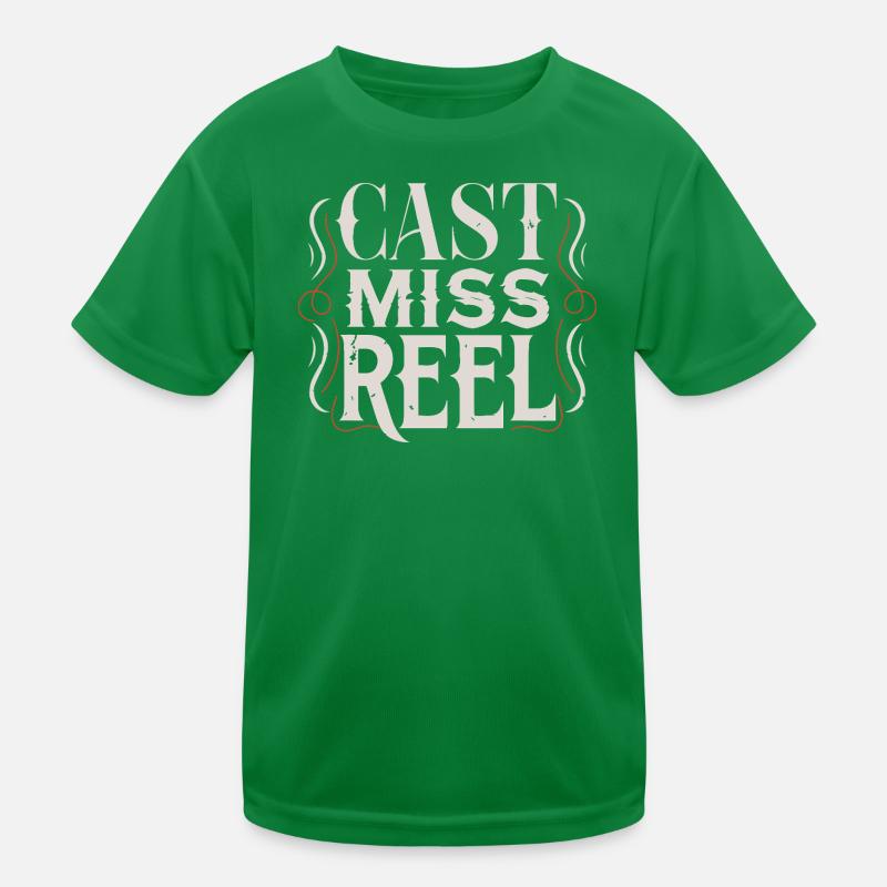 Cast Miss Reel Kids Functional T-Shirt