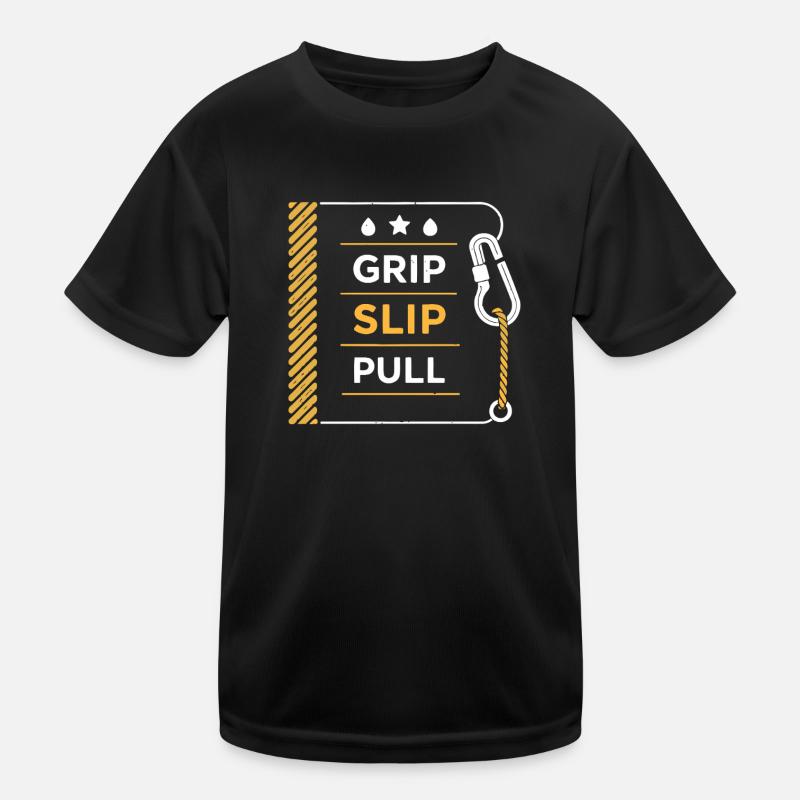 Grip-Slip-Pulloverseil Kinder Funktions-T-Shirt