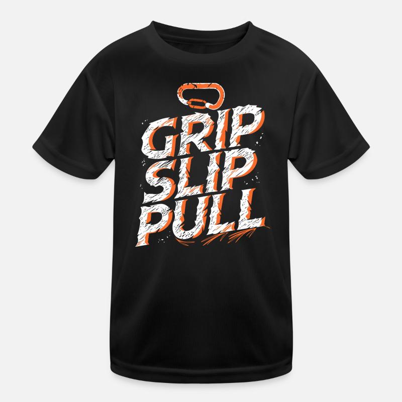 Grip Slip Sweater Adventure Climbing Kinder Funktions-T-Shirt