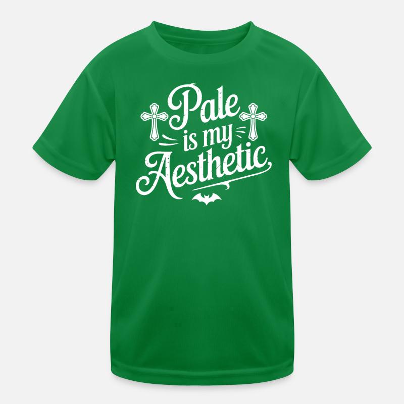 Pâle est mon esthétique T-shirt sport Enfant