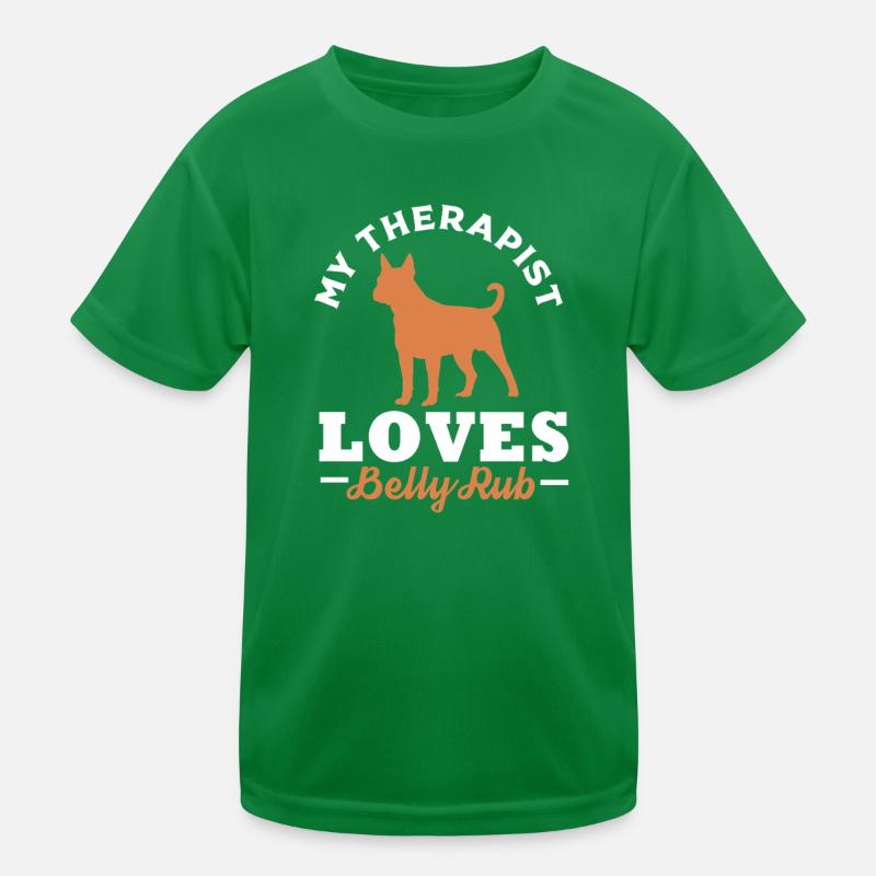 Frengle Hund Kinder Funktions-T-Shirt