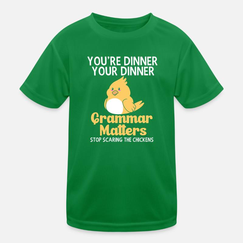 Grammatik Kinder Funktions-T-Shirt