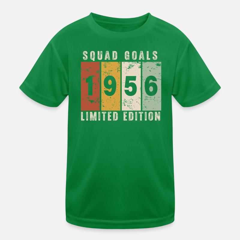 Anniversary 1956 - 70 years Kids Functional T-Shirt