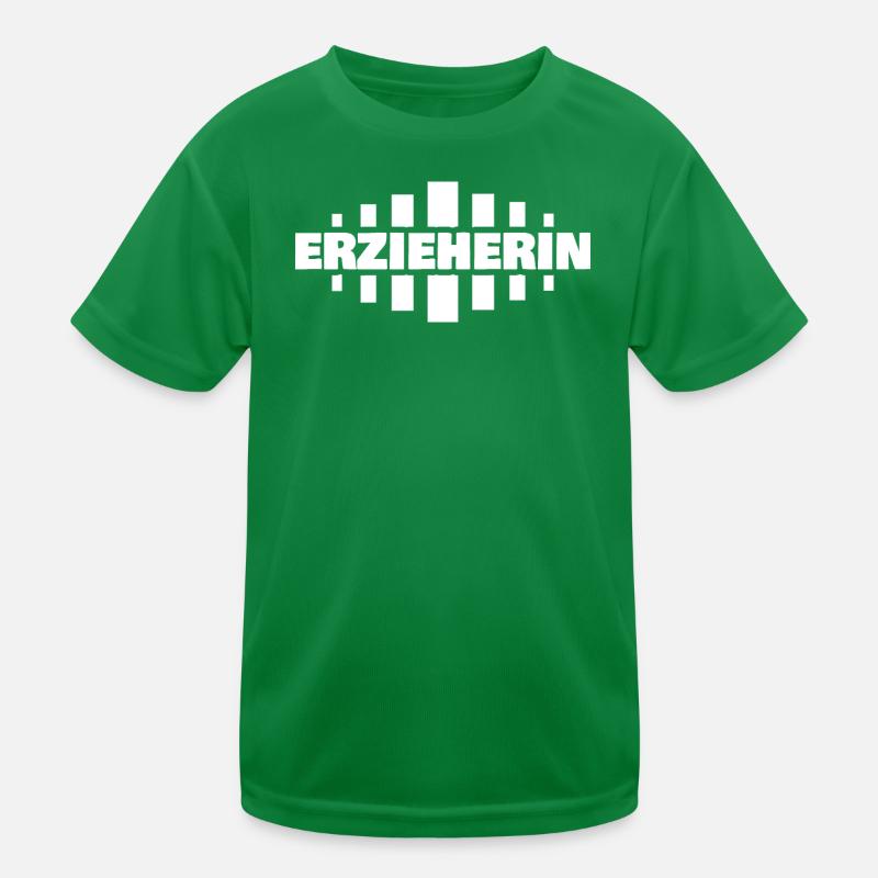 Erzieherin als Job Kinder Funktions-T-Shirt