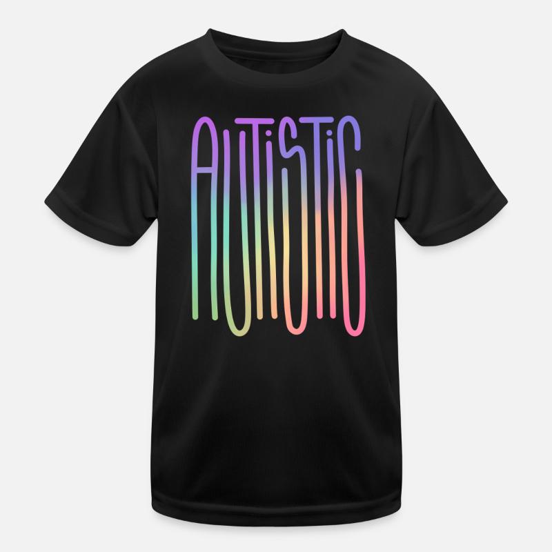 Flux du spectre autistique T-shirt sport Enfant