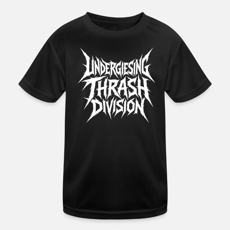 Underground Thrash Division Kids Functional T-Shirt