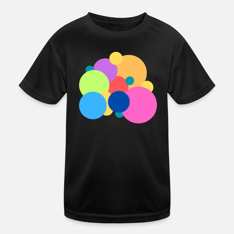 Points de couleur ludiques T-shirt sport Enfant