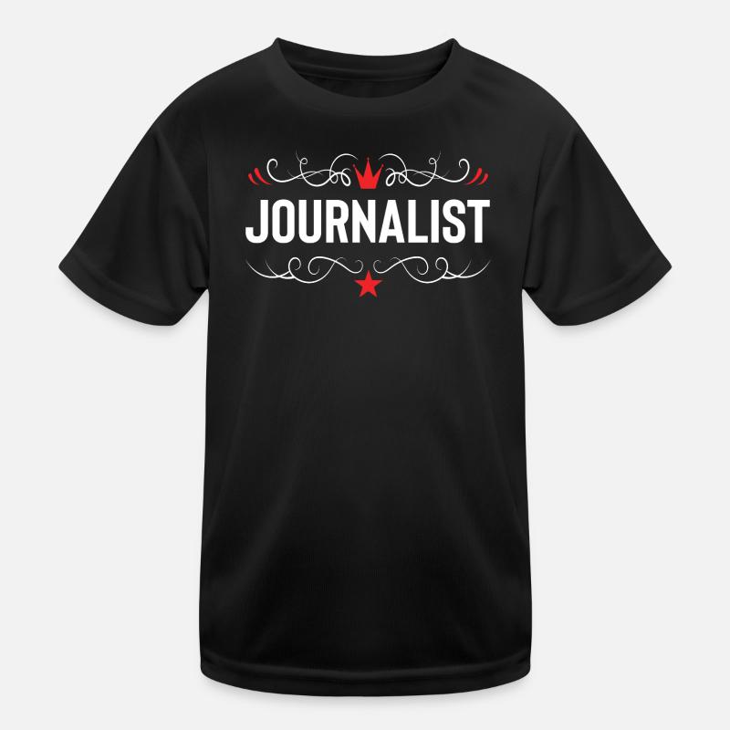 Journalist Beruf Kinder Funktions-T-Shirt