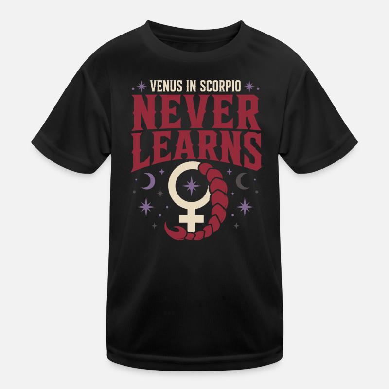 Venus-zeichen Venus-astrologie Kinder Funktions-T-Shirt