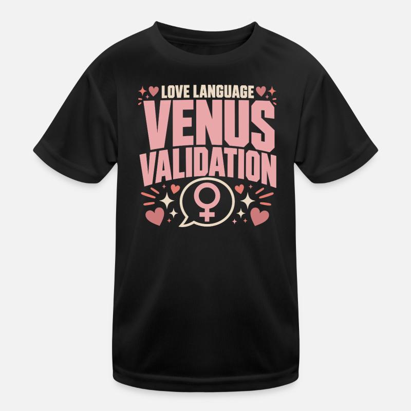 Venus-zeichen Venus-astrologie Kinder Funktions-T-Shirt
