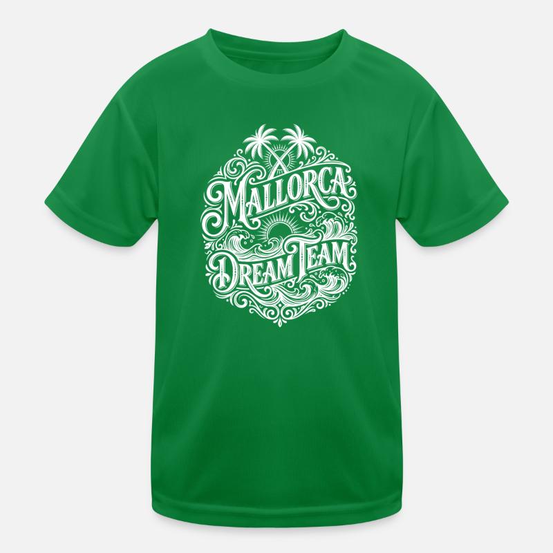 Mallorca Dream Team Kinder Funktions-T-Shirt