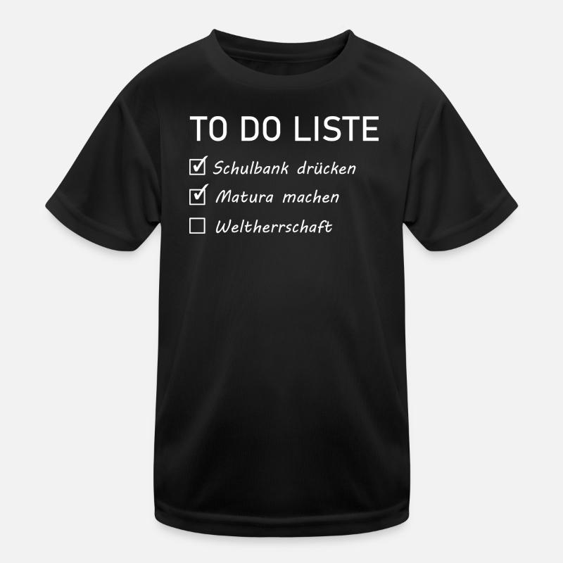 MATURA Spruch  Kinder Funktions-T-Shirt