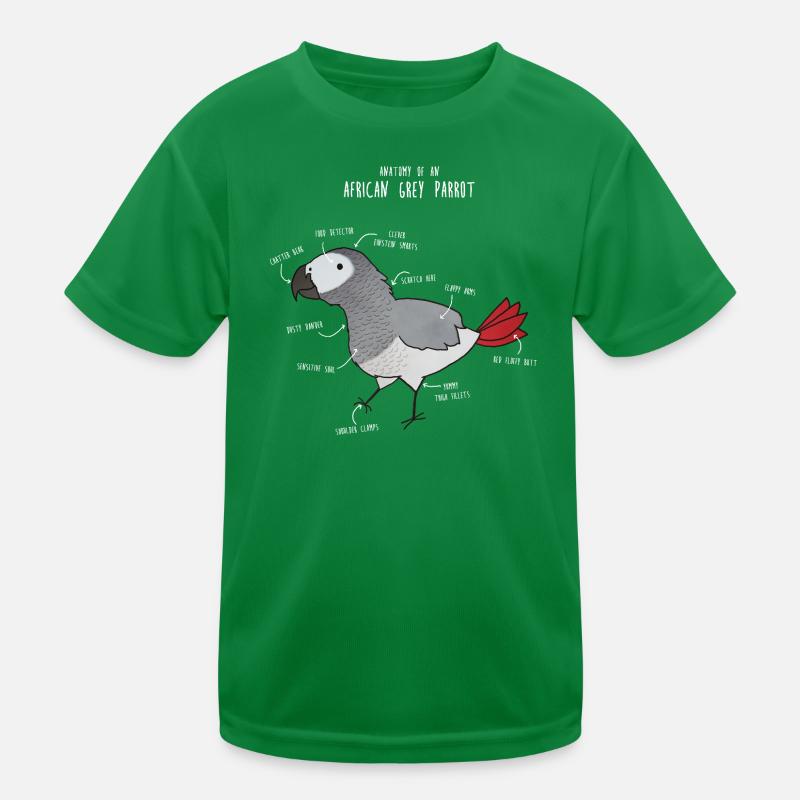 Ball Python Anatomy Kids Functional T-Shirt