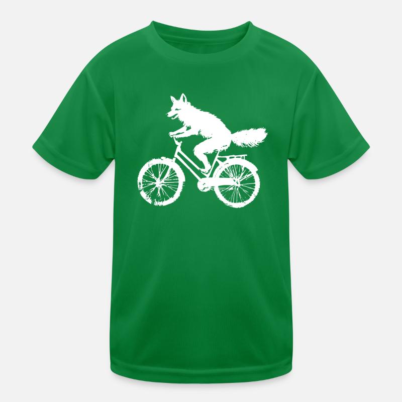 Fahrrad Fuchs  Kinder Funktions-T-Shirt