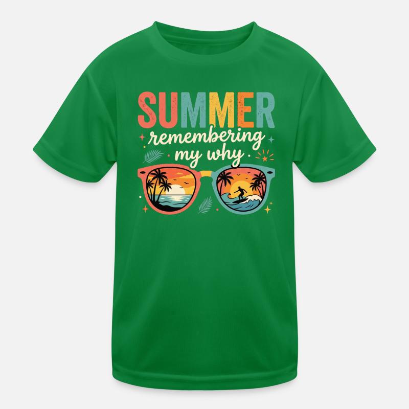 L’été se souvenant de mon pourquoi T-shirt sport Enfant