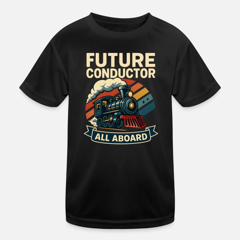 Train de train de chef de file futur T-shirt sport Enfant