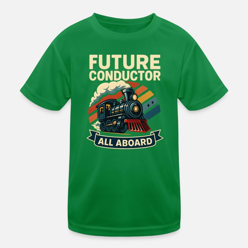Train de train de chef de file futur T-shirt sport Enfant