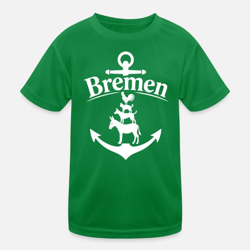 Bremen Kinder Funktions-T-Shirt