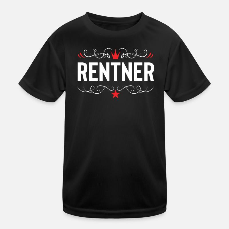 Pensioner pension Kids Functional T-Shirt