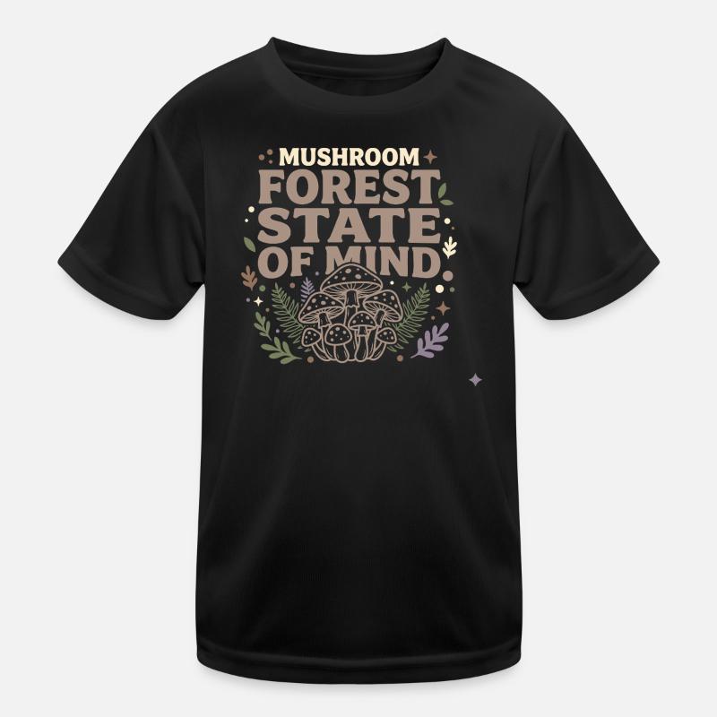 Don de Fée Forêt de Fées Champignons du Fairycore T-shirt sport Enfant