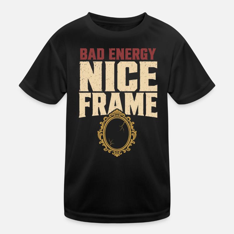 Haunted mirror, cursed mirror spirit in the mirror, Kids Functional T-Shirt