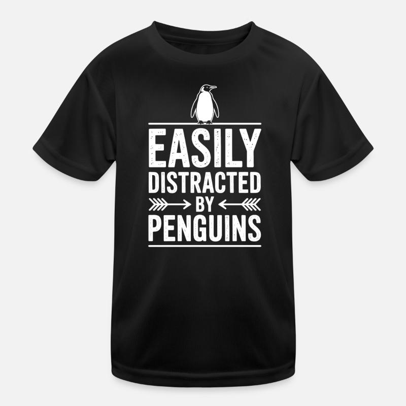 Pinguine Sprüche Pinguin Lustige Pinguine Geschenk Kinder Funktions-T-Shirt