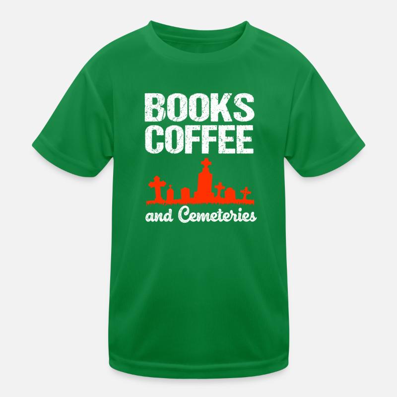 Funeral Coffee Kids Functional T-Shirt