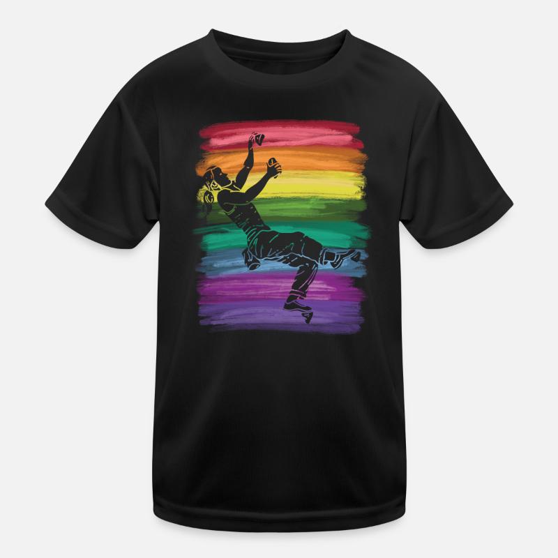 Boulderer Boulder Bouldern Kinder Funktions-T-Shirt