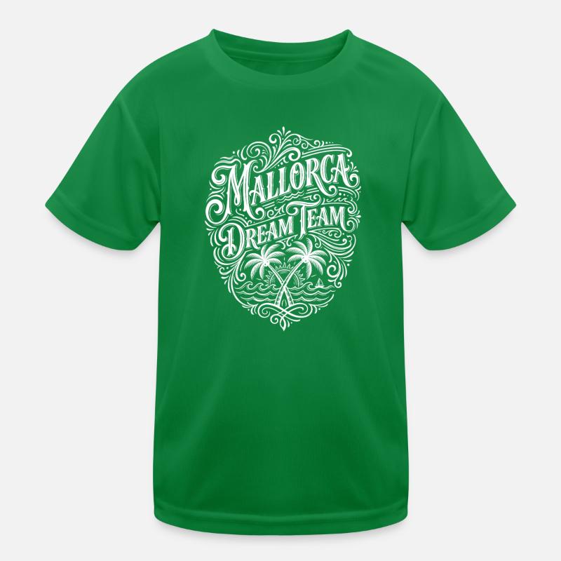 Mallorca Dream Team Kids Functional T-Shirt