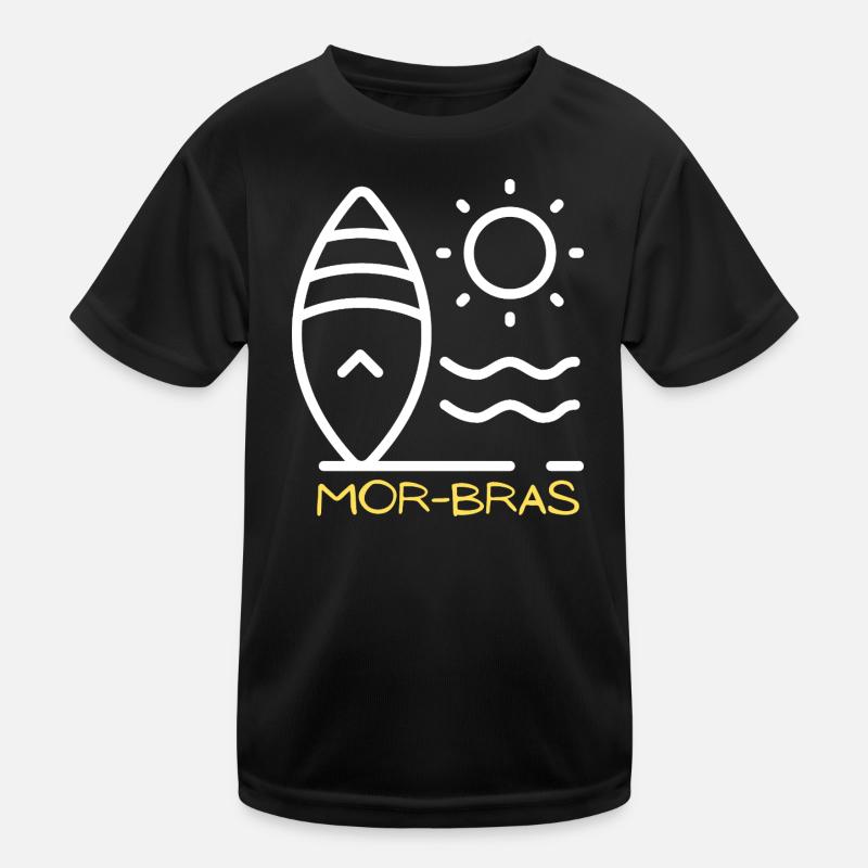 Mor Bras - Kids Functional T-Shirt - black