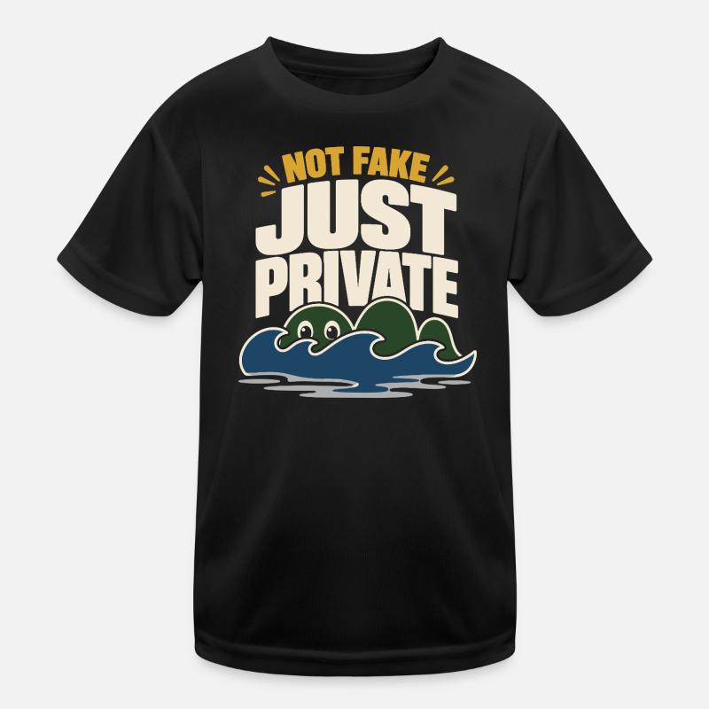 Loch Ness Monster Nessie Loch Ness Cryptid Kids Functional T-Shirt