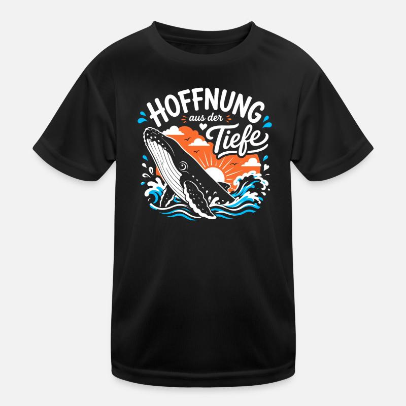 Hoffnung aus der Tiefe Kinder Funktions-T-Shirt