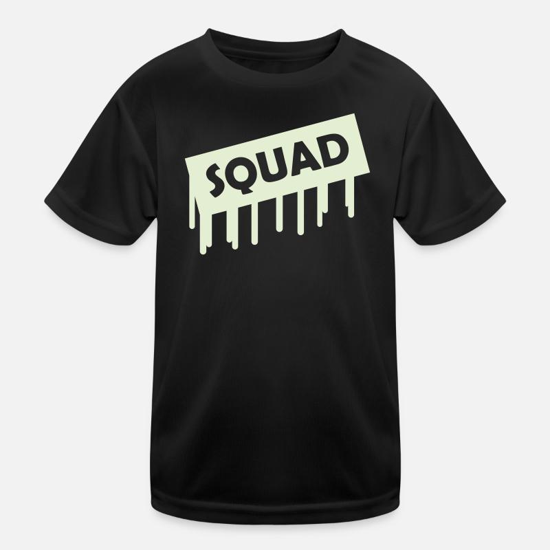 squad Kinder Funktions-T-Shirt