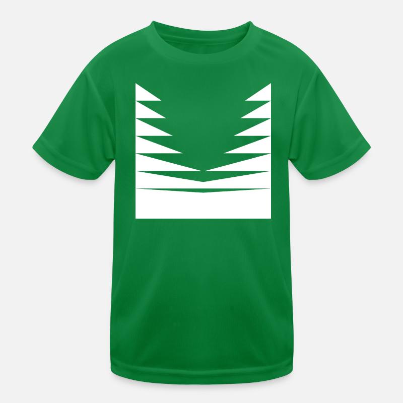 Dreiecks-Musterdesign Kinder Funktions-T-Shirt