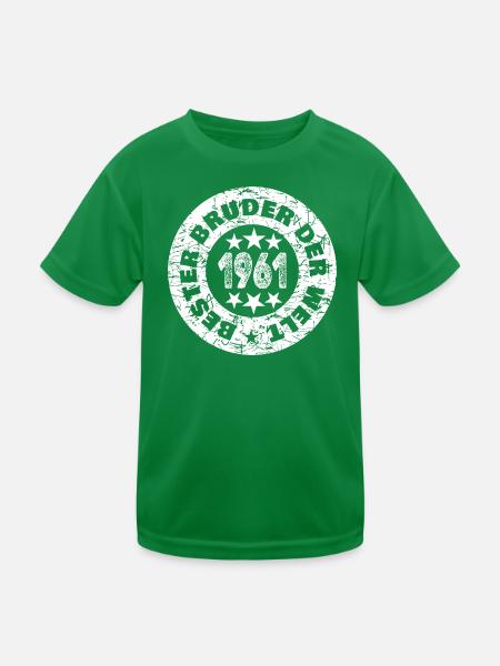 1961 - Kids Functional T-Shirt - kelly green - Front