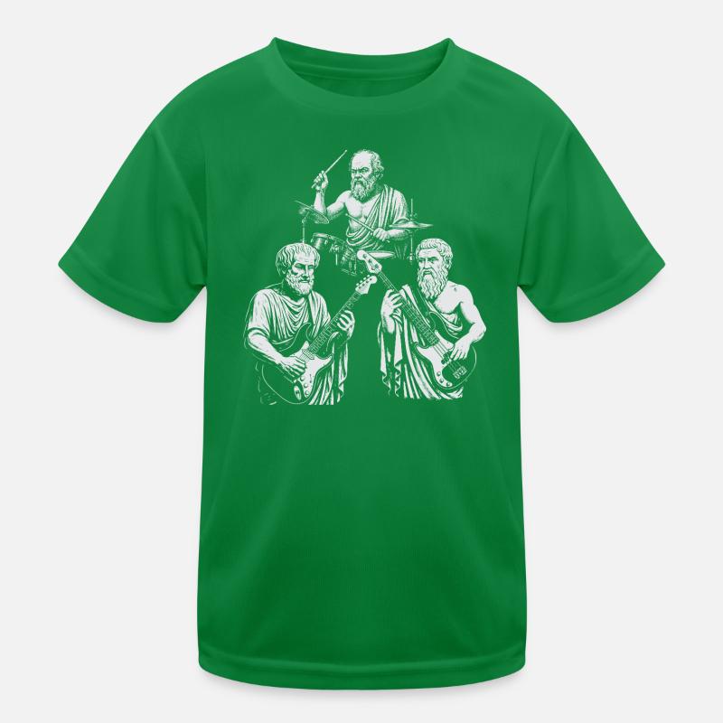 Ancient Trio Jam Session Kids Functional T-Shirt