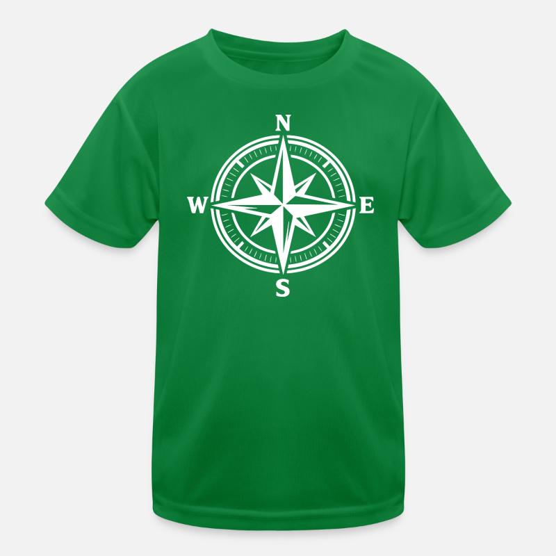 Kompass Kinder Funktions-T-Shirt
