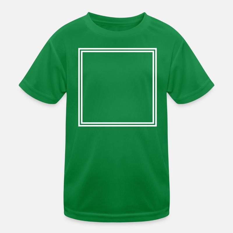 Rahmen Leer Kinder Funktions-T-Shirt