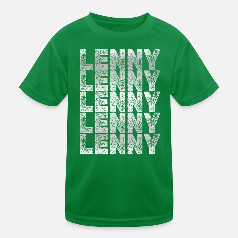 Len as a dad Kids Functional T-Shirt