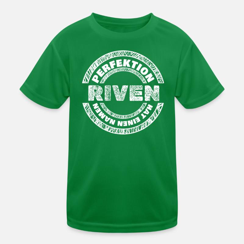 Perfekt Riven Kinder Funktions-T-Shirt