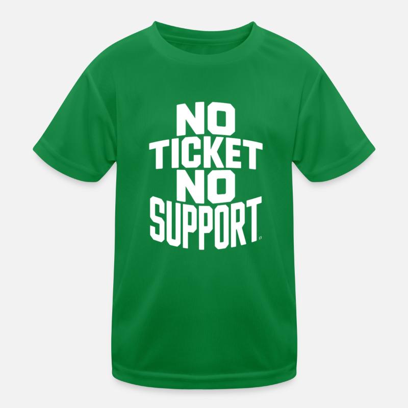 Tickets sans ticket sans service Support IT ticketing T-shirt sport Enfant