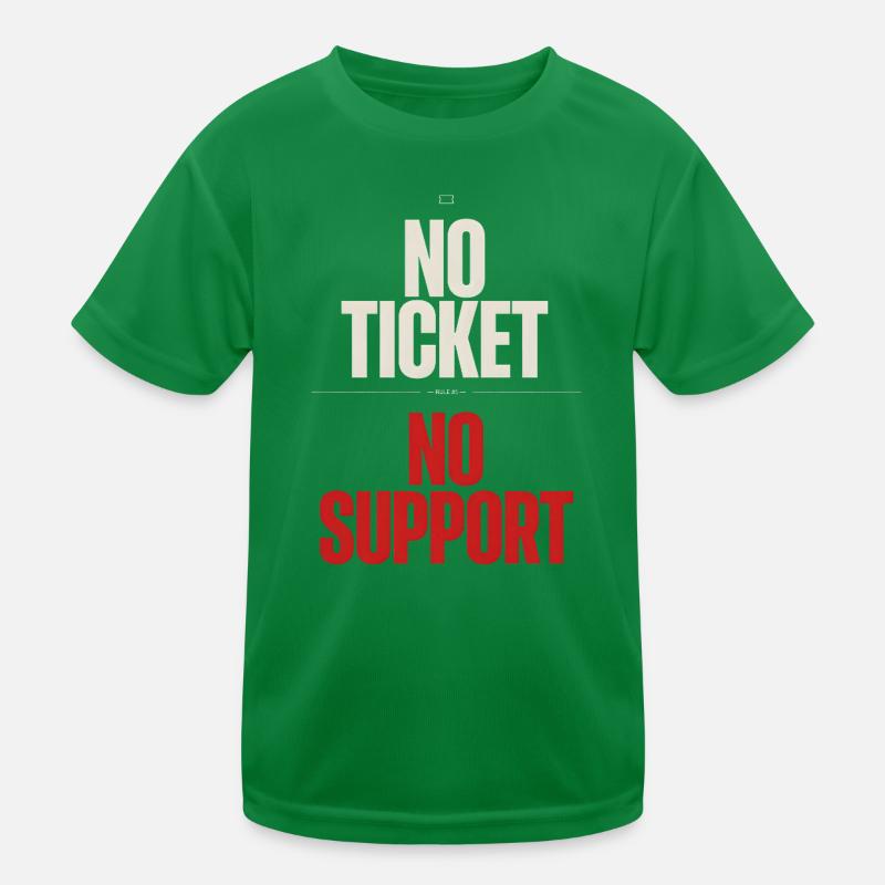 Non Ticket Non Support Informaticien Administrateur IT T-shirt sport Enfant