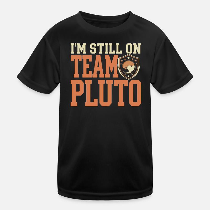 Pluto Gerechtigkeit Für Pluto Vergiss Pluto Nie Kinder Funktions-T-Shirt