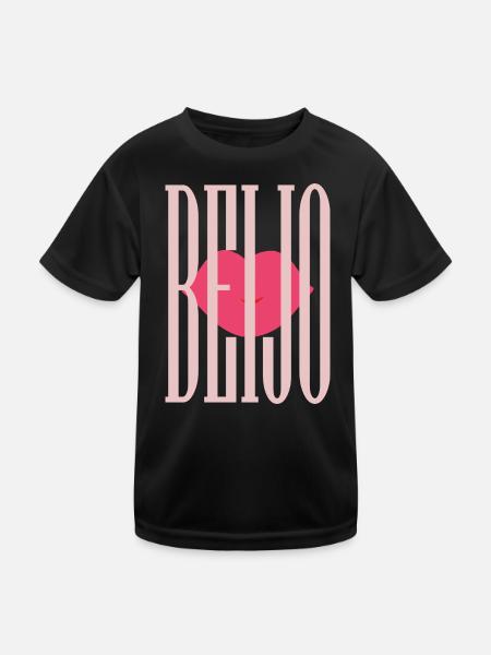 Beijo - Kids Functional T-Shirt - black