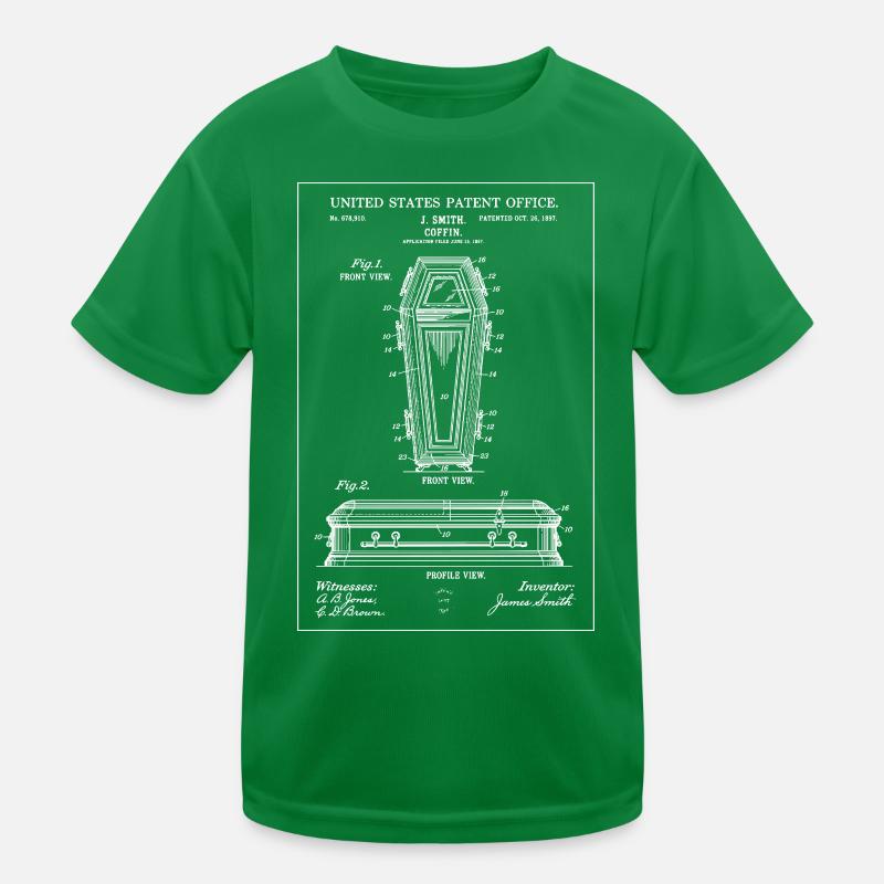Sarg-Bauplan-Patent Kinder Funktions-T-Shirt